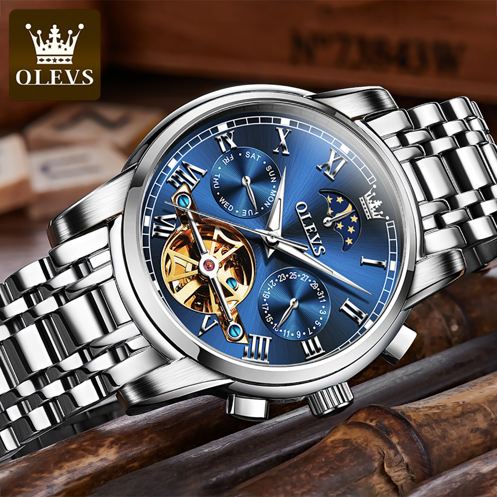 OLEVS 6617 Men's Classic Mecha - Resistance Band ulasan dan harga
