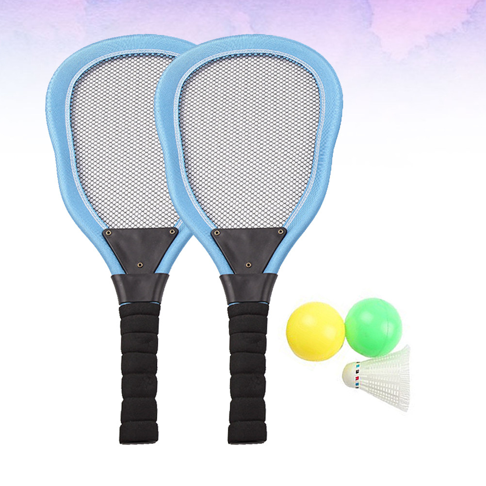 5Pcs Beach Racket Set for Kids - Badminton Racket ulasan dan harga